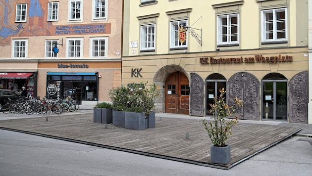 Die Stadtpolitik hat Pläne für den Waagplatz in der Salzburger Innenstadt. (Bild: Tröster Andreas/ANDREAS TROESTER)