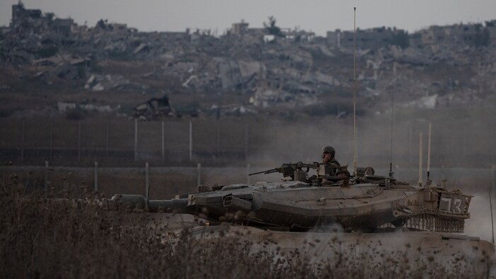 Israelische Soldaten nahe Gaza am 21. August 2024