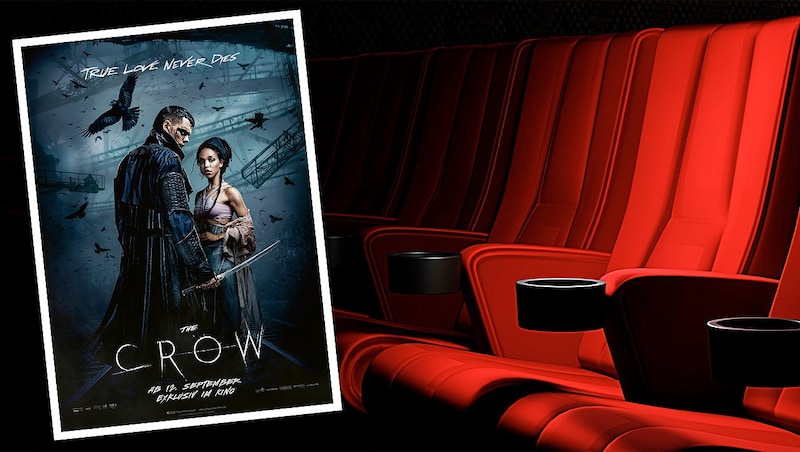 "The Crow" can be seen exclusively in cinemas from September 12! (Bild: © 2024 LEONINE; stock.adobe.com)