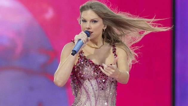 Taylor Swift hatte heuer bei Spotify 90,4 Millionen monatliche Hörerinnen und Hörer. (Bild: Photo Press Service)