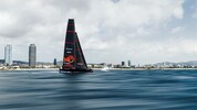 Beim America‘s Cup rasen die Boote mit 100 km/ über das Wasser.