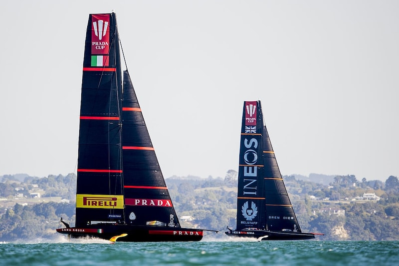 Sechs Mega-Boote kämpfen um den America‘s Cup. (Bild: 2021 Pedro Martinez)