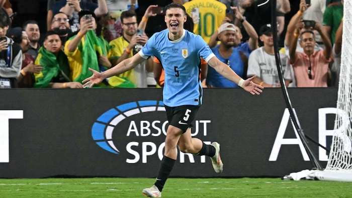 22 Mal lief Manuel Ugarte bislang für Uruguay Nationalteam auf.