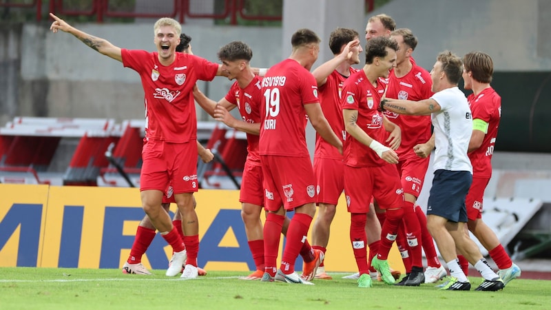 Three games in the second division - the same number of times the "Falcons" have scored. (Bild: GEPA pictures)