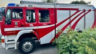 Einsatz in Hohenems.  (Bild: Feuerwehr Röthis)