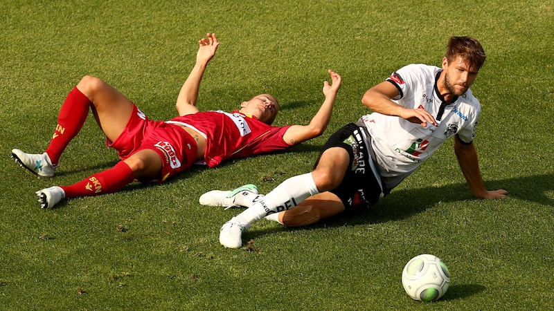 GAK managing director Boris Hüttenbrenner (right) spent five and a half years at the WAC. (Bild: GEPA pictures)