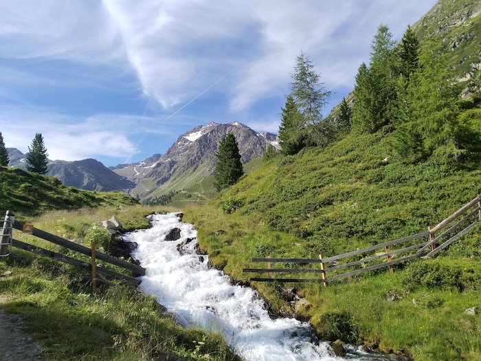 Die Landschaft im Fundustal ist atemberaubend.