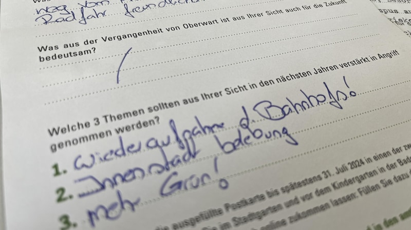 A public participation campaign in Oberwart showed that the number of voices calling for the resumption of rail services is increasing again. (Bild: Stadtgemeinde Oberwart)