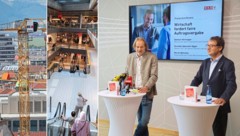 Das Gewerbe und Handwerk sowie der Handel leiden, wie nun Dietmar Hernegger und Martin Wetscher ...