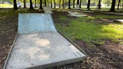 Die Bahn im Volksgarten ist keine drei Jahre alt.