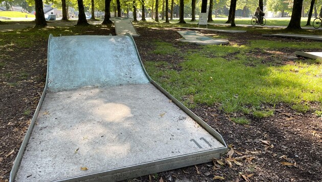 Die Bahn im Volksgarten ist keine drei Jahre alt. (Bild: zVg)