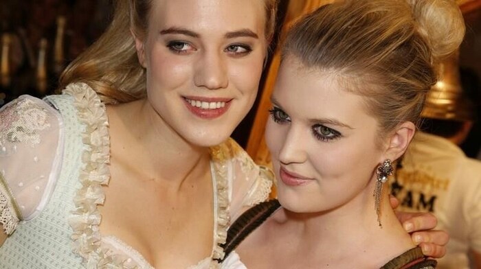 Larissa (left) and Lisa-Marie Marolt