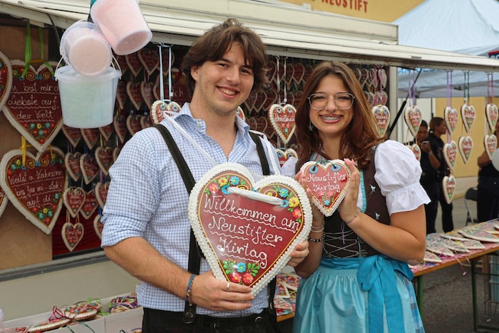 Auch das klassische Herzerl darf am Kirtag nicht fehlen. 