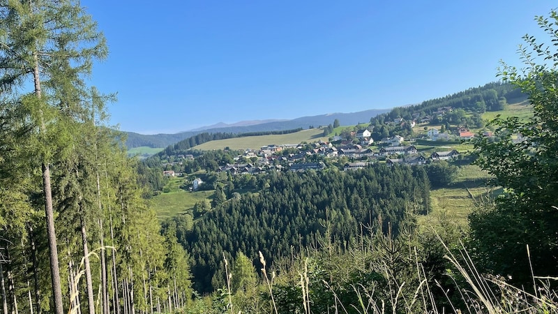 The terrible crime took place in Knappenberg, a village known for its former iron ore mining industry. (Bild: Marcel Tratnik)