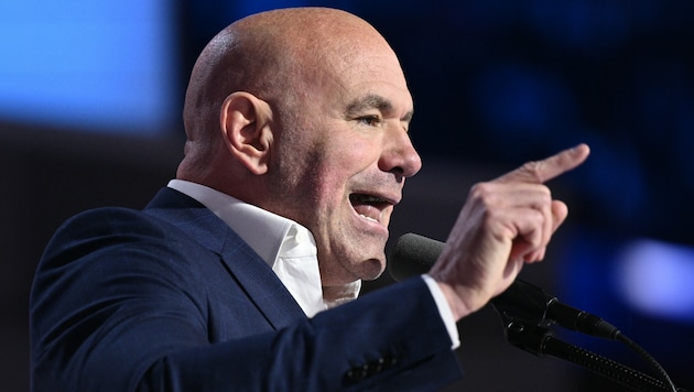 UFC boss Dana White (Bild: AFP/APA/Brendan SMIALOWSKI)