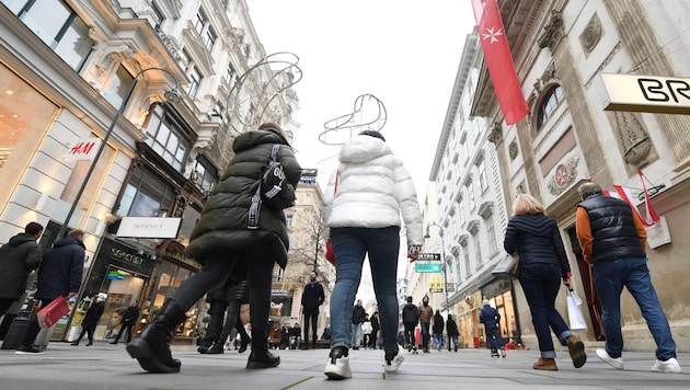 The retail sector is expected to recover slightly in the coming year - at least according to current forecasts. (Bild: APA/HELMUT FOHRINGER)