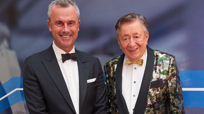 Norbert Hofer will give a speech at Richard Lugner's funeral service.