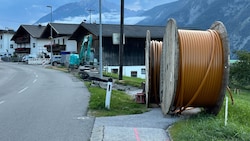 Auf dieser Baustelle in Buch kam es zum Polizeieinsatz. (Bild: zoom.tirol)