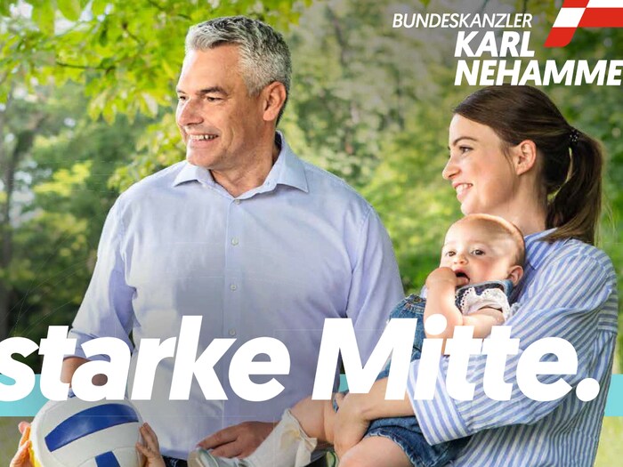 The ÖVP sees itself as a centrist party.