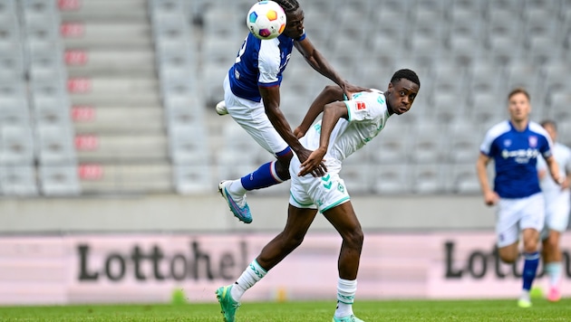 Austria Klagenfurt are looking around at German Bundesliga club Werder Bremen. (Bild: GEPA pictures)