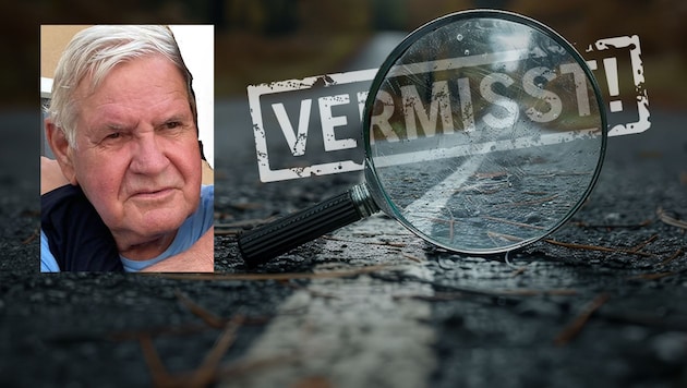 Elmar S. (79) has been missing since May 7 (Bild: Krone KREATIV,)