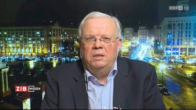 Christian Wehrschütz heads the ORF office in Kiev. "The situation has also deteriorated for Ukrainian colleagues. It's much better than in Russia, but it's also a long way from being an EU candidate country." (Bild: ORF)