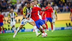 Adil Taoui brachte den LASK gegen FCSB  Bukarest mit einem Traumtor in Front – am Ende gab es aber trotzdem nur ein mageres 1:1. (Bild: GEPA pictures/ Manuel Binder)