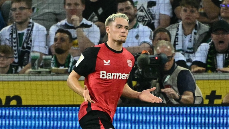 Bis 2027 steht Florian Wirtz bei Bayer Leverkusen unter Vertrag. (Bild: AFP/APA/INA FASSBENDER)