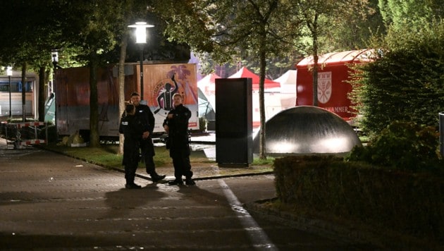 Major operation in Solingen (Bild: AFP)