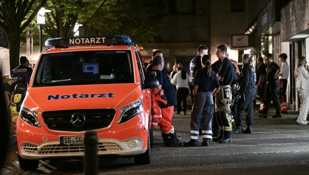 Großeinsatz in Solingen (Bild: AFP/AFP or licensors)