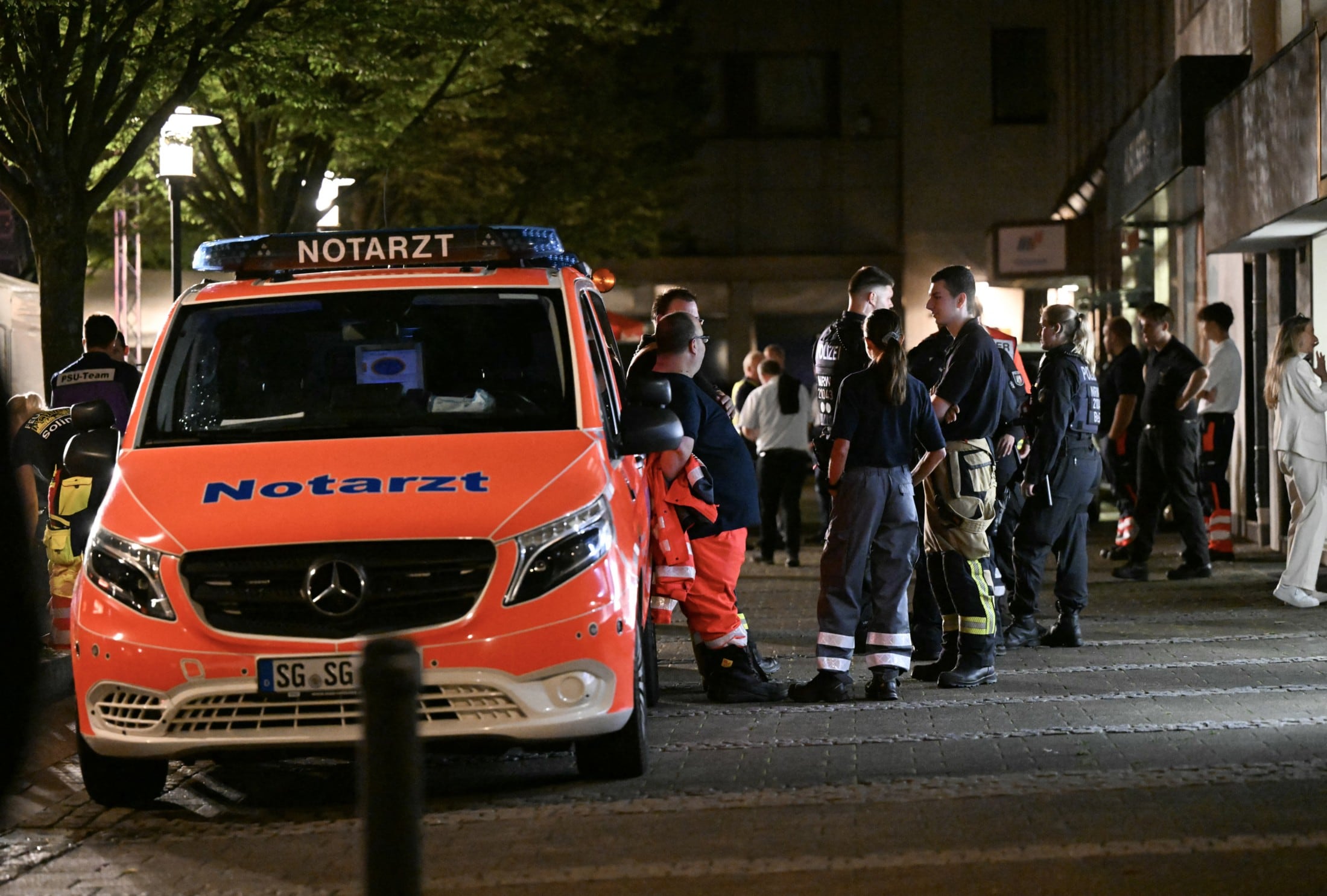 Major operation in Solingen (Bild: AFP or licensors)