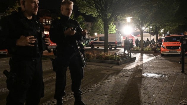 Großeinsatz in Solingen (Bild: AFP or licensors)