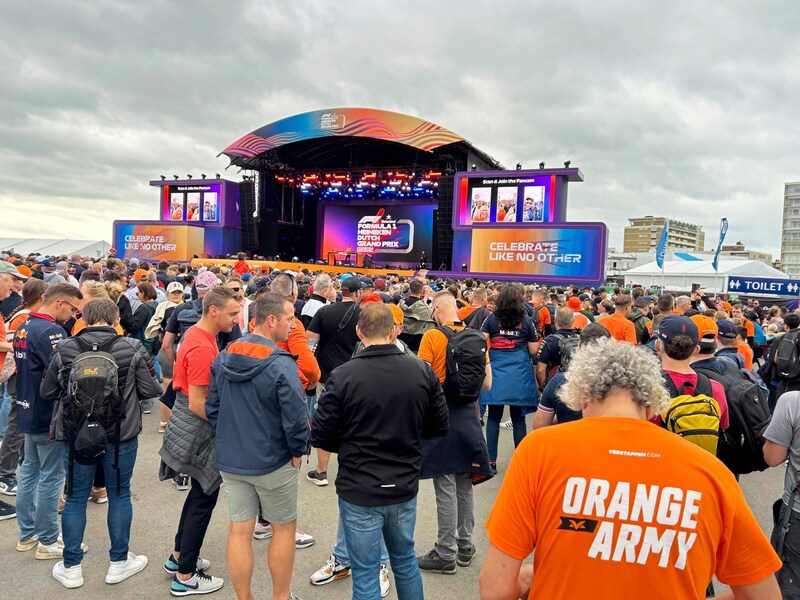 Party grounds in Zandvoort (Bild: Stefan Burgstaller)