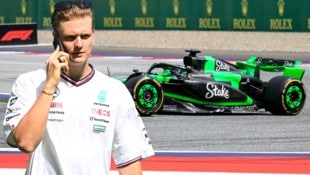 Mick Schumacher (li.) ist weiter auf Cockpit-Suche. Valtteri Bottas (re.) steht in der Kritik. (Bild: GEPA)