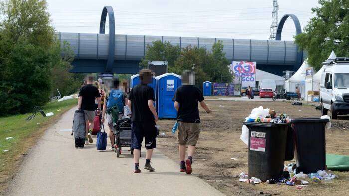 The accident is said to have occurred during dismantling work at the Frequency site (photo) on ...