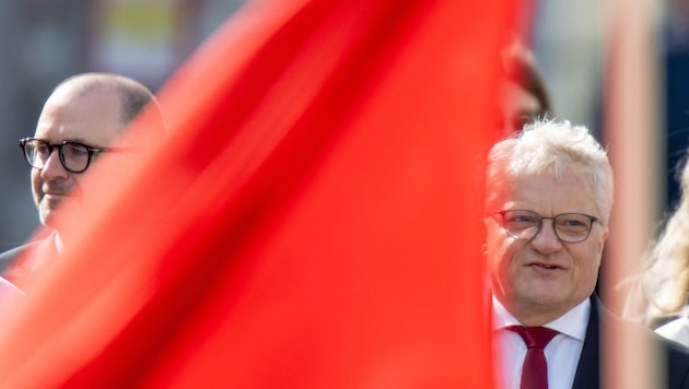 Nach dem Abgang von Klaus Luger (r.) ist jetzt Dietmar Prammer Chef im Linzer Rathaus (Bild: Dostal Harald/© Harald Dostal / 2023)