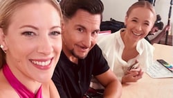 Maria Angelini-Santner, Balazs Ekker und Missy May suchen in „Dancing Stars – Das Casting“ nach zwei Profitänzern. (Bild: instagram.com/maria_angelini_santner, Krone KREATIV)