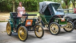 Die Olditmer der „Vienna Classic“ sind am Sonntag am Rathausplatz und beim Donauturm zu ...