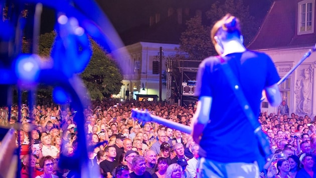 The big anniversary concert will take place on August 31 from 7 pm on the main square in Purkersdorf - as usual, admission is free! (Bild: Kultur Purkersdorf/Elise Madl)