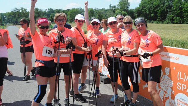 Insgesamt drei Bewerbe über unterschiedliche Distanzen gibt es, die sowohl laufend als auch per Nordic Walking bewältigt werden können. (Bild: HAFNER Gregor)