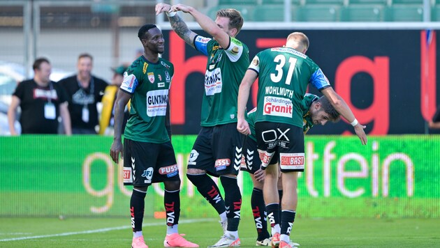 Ried also won their third game. (Bild: GEPA/GEPA pictures)