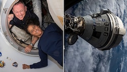 Butch Wilmore und Suni Williams müssen weiterhin auf der ISS bleiben, den der Boeing-Raumstransporter „Starliner“ macht Probleme. (Bild: AP)