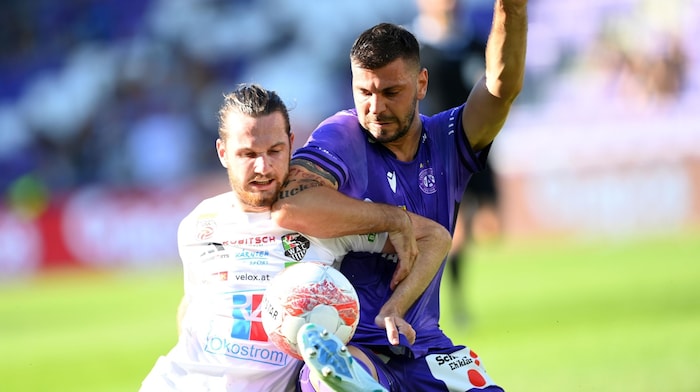 Austria-Top-Zugang Aleksandar Dragovic (r).