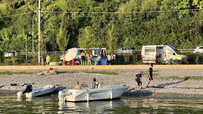 The emergency services arrived quickly, but were unable to help. (Bild: Wasserrettung Vorarlberg)