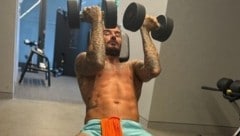 Diesen Sixpack-Schnappschuss haben die Fans der Nörgelei von Victoria Beckham zu verdanken. (Bild: instagram.com/davidbeckham)