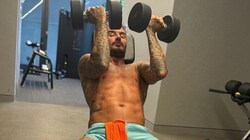 Diesen Sixpack-Schnappschuss haben die Fans der Nörgelei von Victoria Beckham zu verdanken. (Bild: instagram.com/davidbeckham)