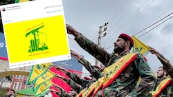 Der Botschafter des Irans in Wien postete die Flagge der Hisbollah auf Twitter. Deren Symbole sind in Österreich verboten. (Bild: AFP/AFP, x.com/BagherpourAbbas)