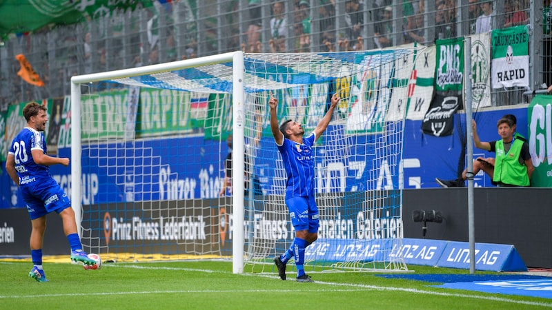 Ronivaldo traf zum 1:0. (Bild: GEPA/GEPA pictures)