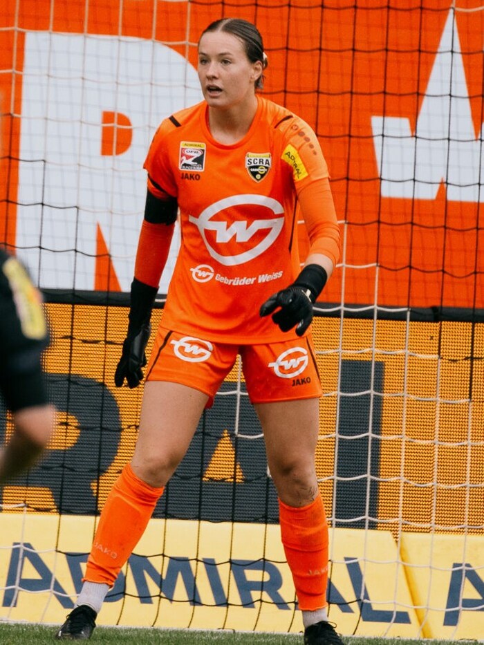 Zoe Steenhuis bewahrte Altach vor weiteren Gegentreffern.