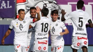 Die Wiener Austria gewinnt gegen den LASK.